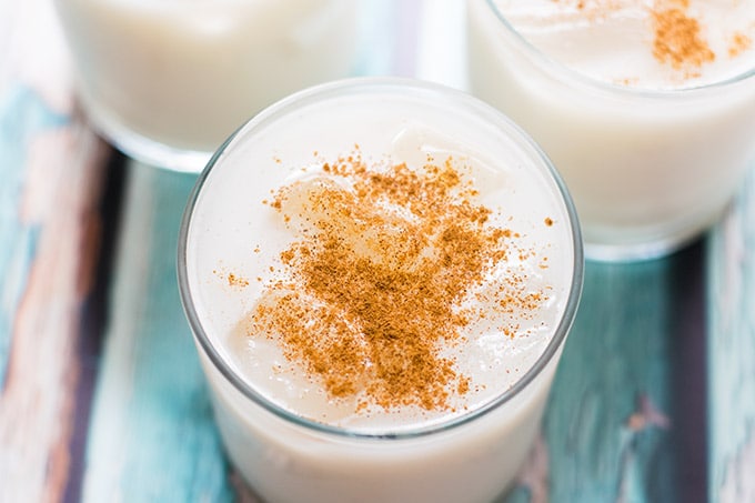Agua de Horchata is the perfect beverage to serve during the summer. It is also great when paired with spicy food. Try it this Cinco de Mayo!