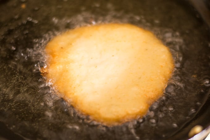 frying hot water cornbread
