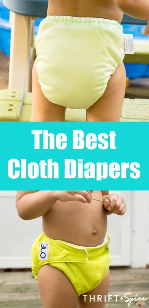Here is a list of some of the best cloth diapers you can choose from! #clothdiapers #ecofriendly #diapers #bumgenius #rumparooz #flipdiaper #grovia