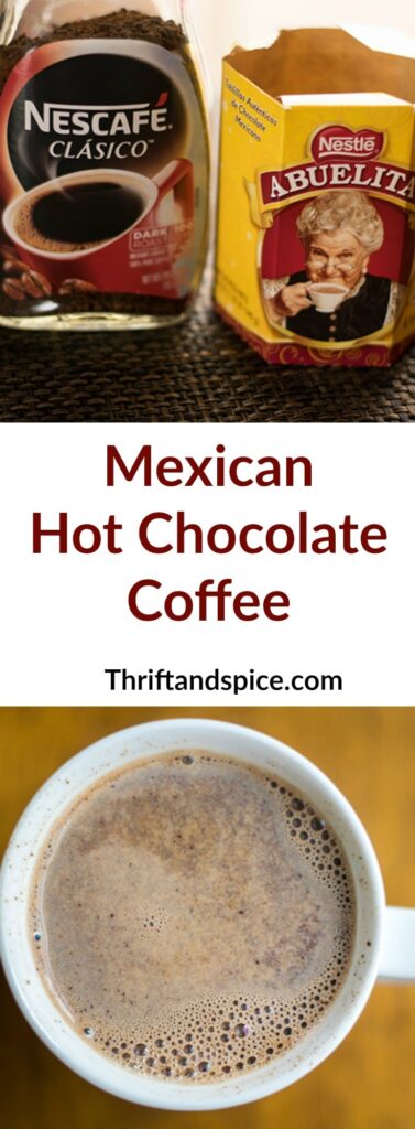 mexican hot chocolate coffee is a delicious combination of your two favorite things, chocolate and coffee! #hotchocolate #hotchocolatecoffee #beverages #slowcookerrecipes