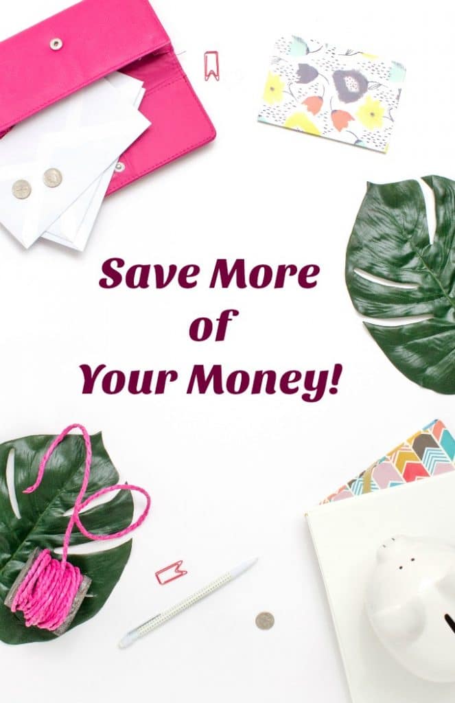 tips on saving money
