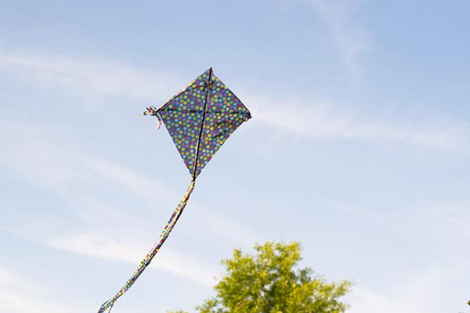 This DIY kite is a cheap, fun and easy craft the whole family can enjoy this summer.