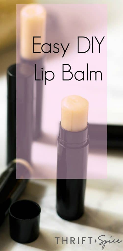 this easy diy lip balm is fun to make and is a great way to save money.