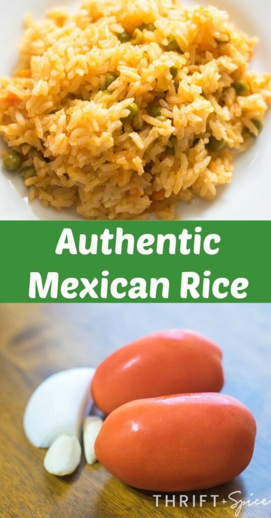 this authentic mexican rice is the perfect side dish to all your favorite mexican meals!