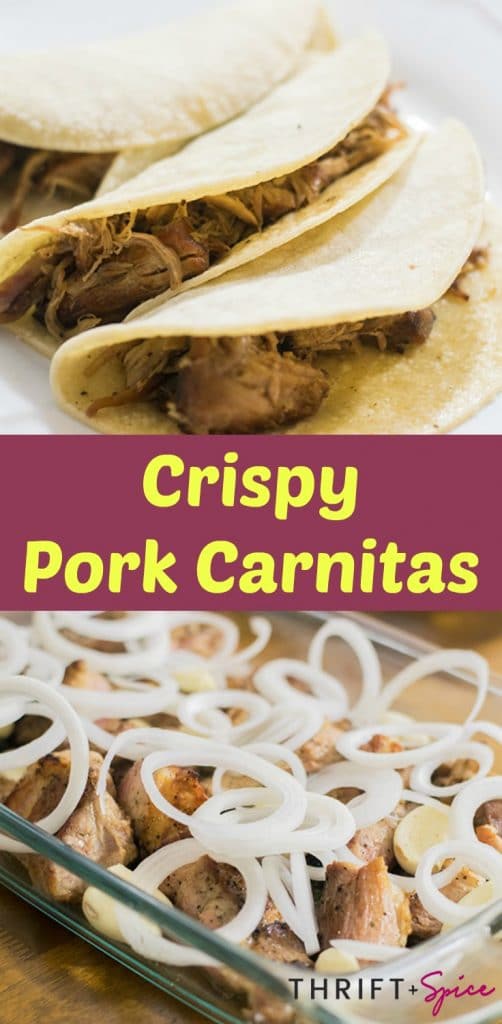 crispy pork carnitas