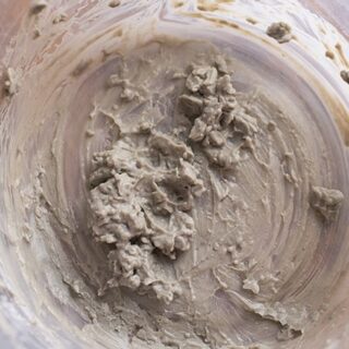 bentonite clay mixed with water