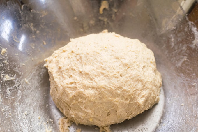 bunuelo dough mixture