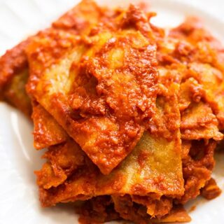 chilaquiles rojos