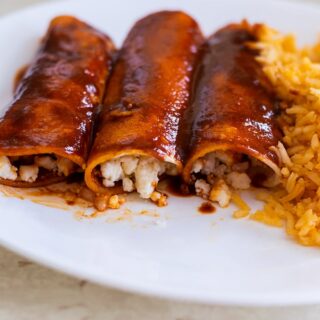 queso fresco enchiladas