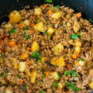 picadillo in a pot