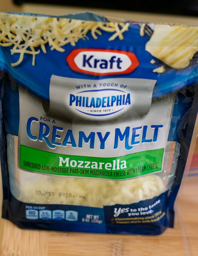 creamy melt mozzarella cheese