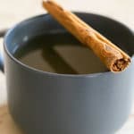 cinnamon tea in a mug