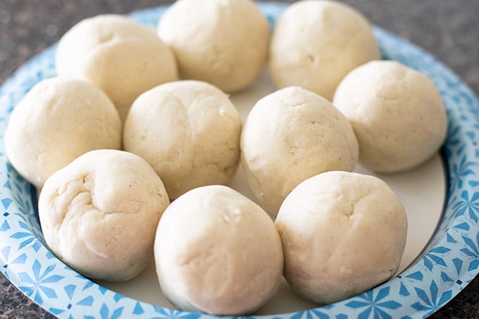 masa harina dough balls