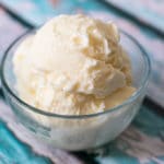 the best homemade vanilla ice cream recipe in a bowl