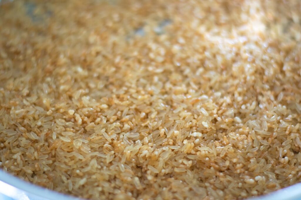 toasted rice