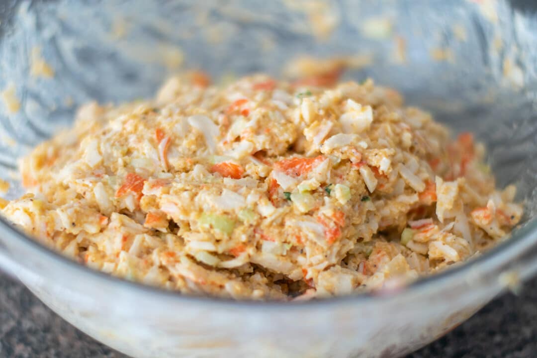 Crab Cakes with Imitation Crab Meat - Thrift and Spice