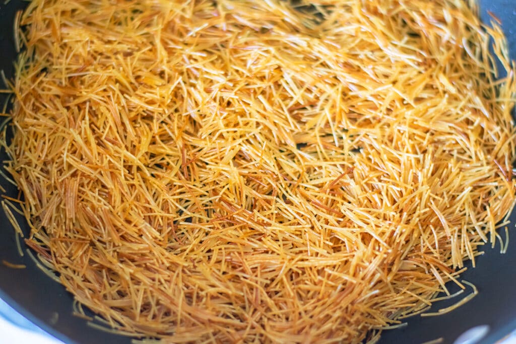 toasted vermicelli noodles