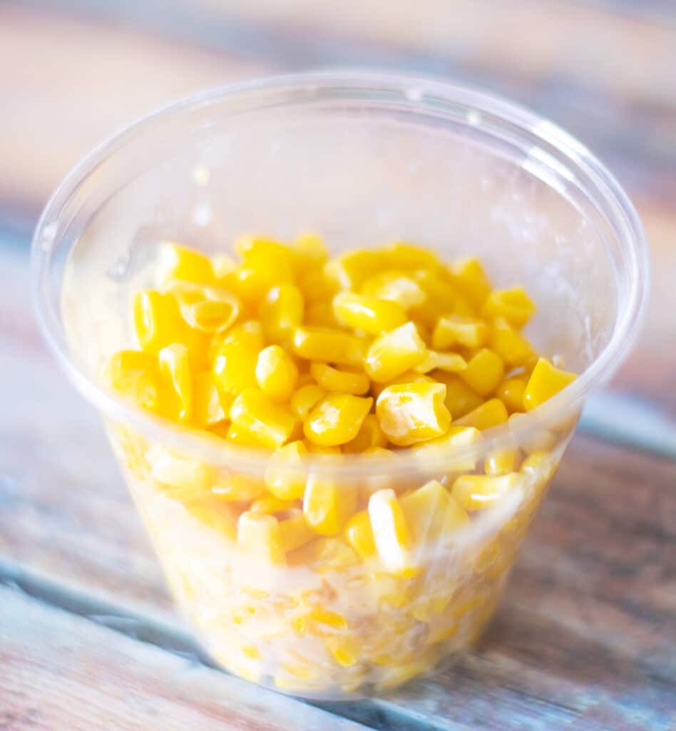 corn in a cup