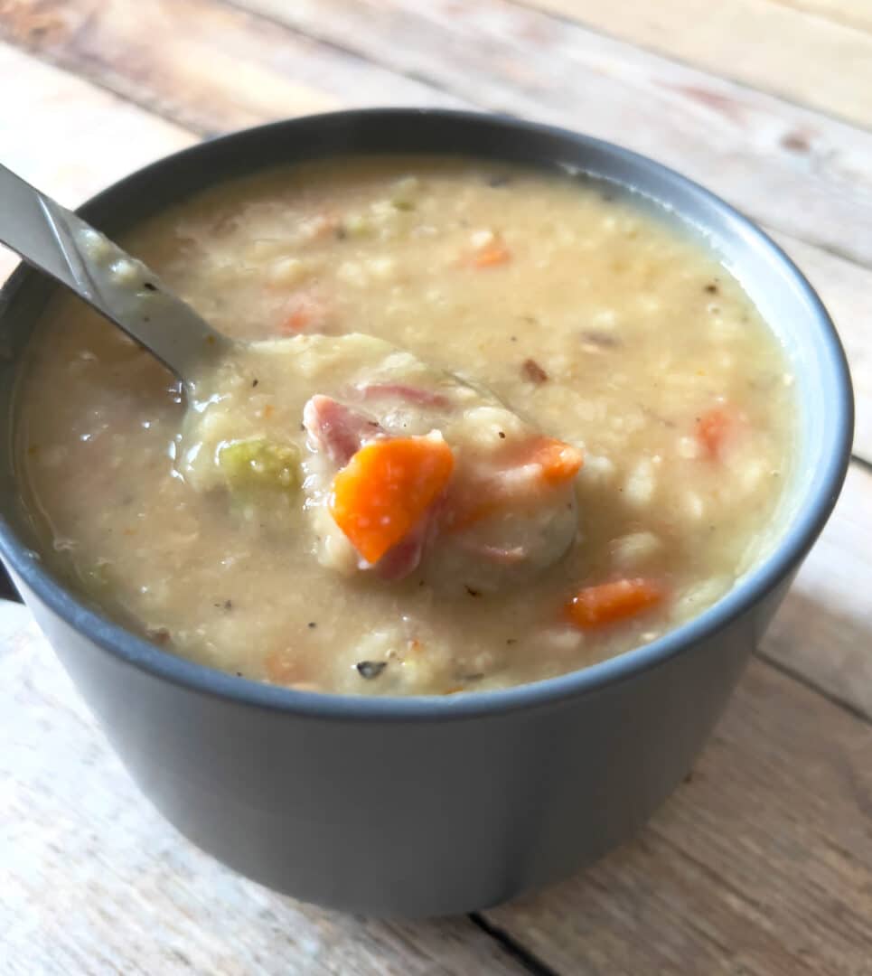 White Bean and Ham Hock Stew - Thrift and Spice