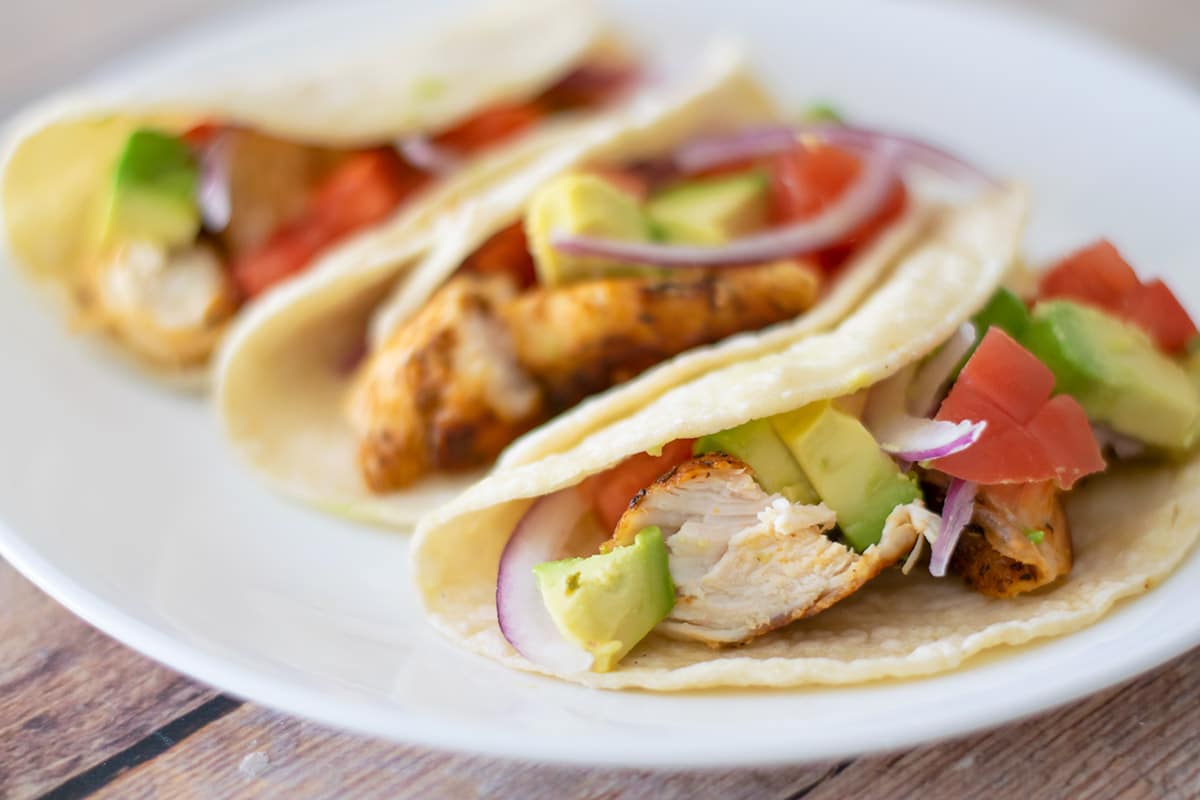 Blackened Chicken Tacos