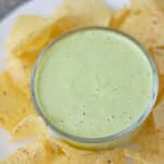 Creamy jalapeno dip