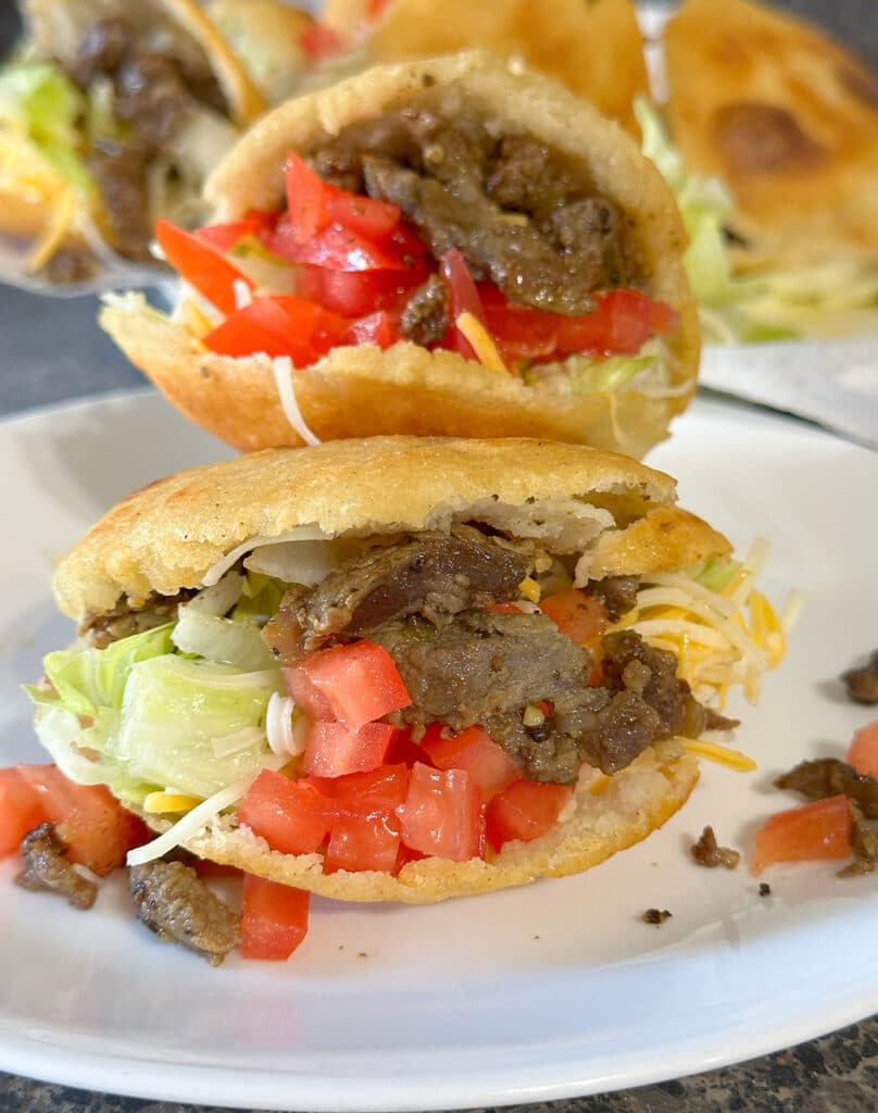 Steak gorditas